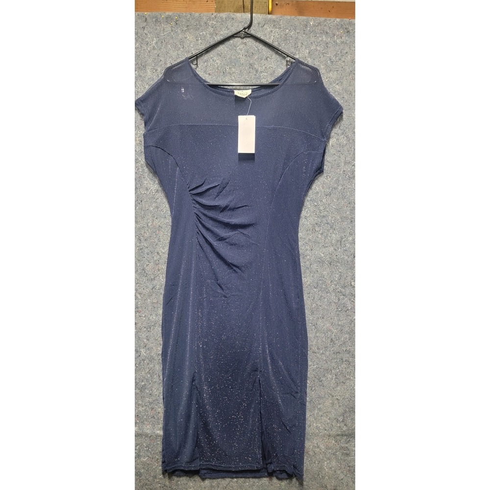 Ember Women's Blue Cocktail Dress Size L‎ NWT